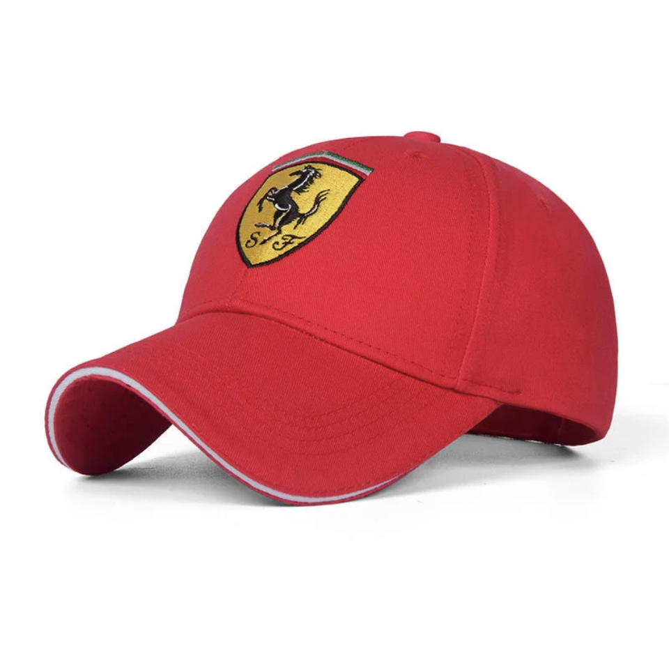 Kšiltová čepice Ferrari červená