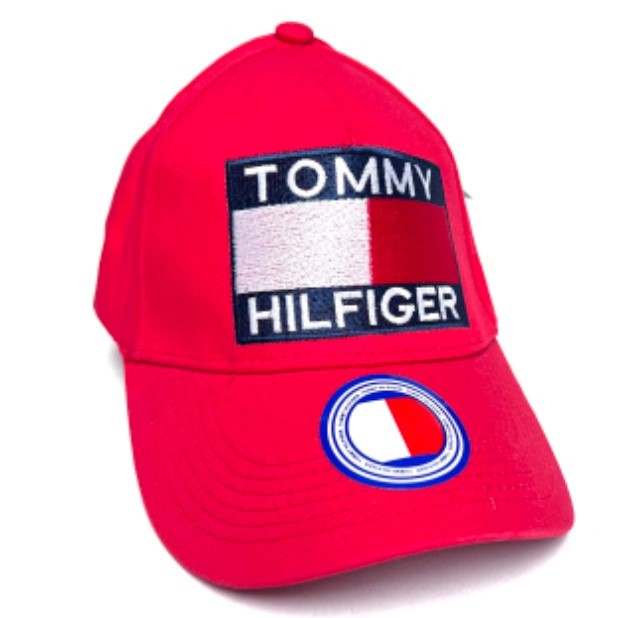 Kšiltová čepice Tommy Hilfiger červená