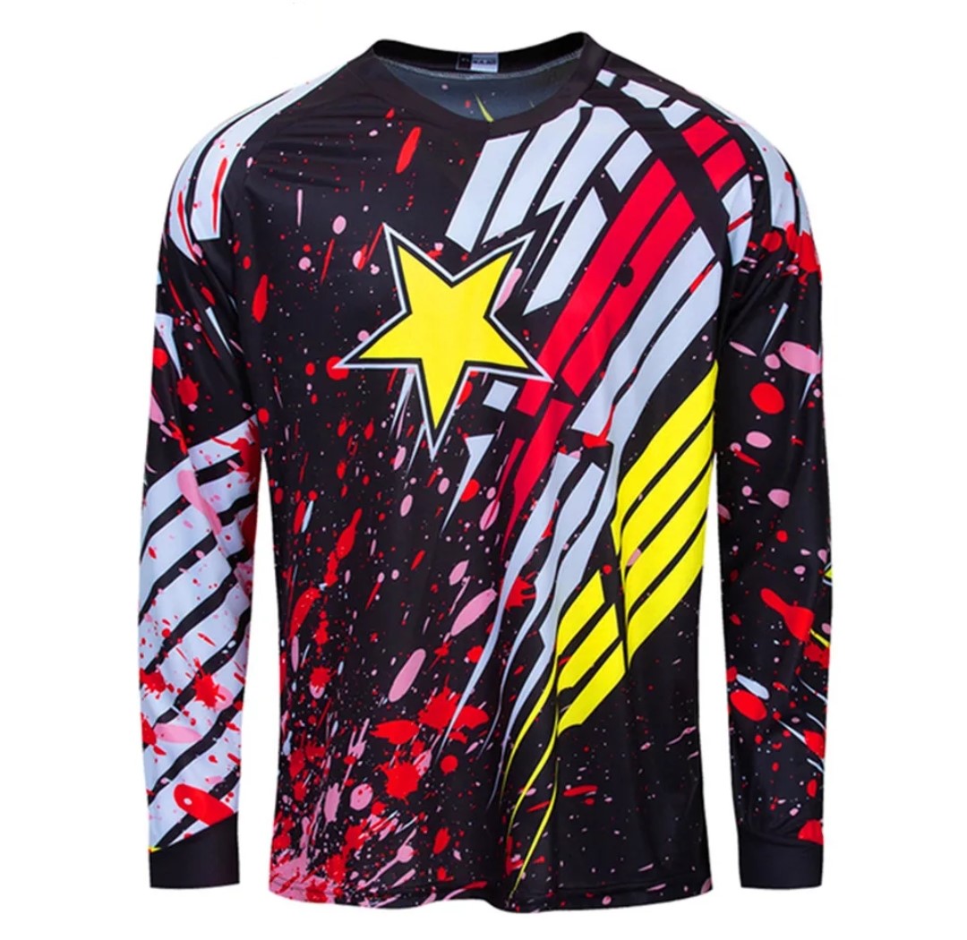 Motokrosový dres Rockstar červeno-černý